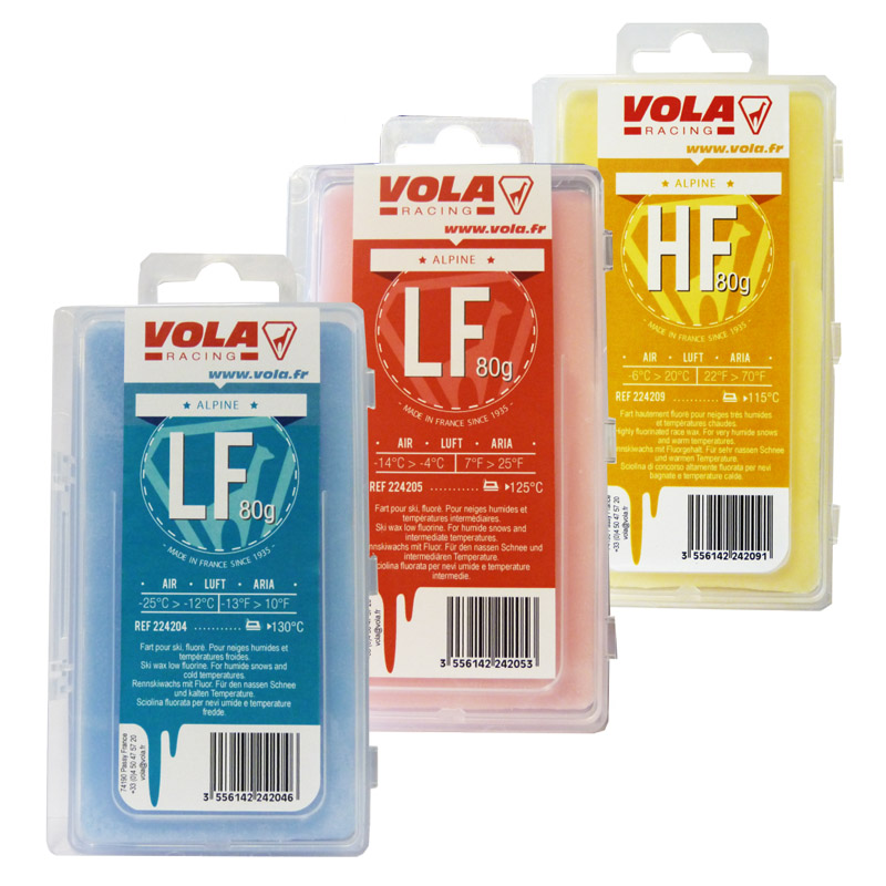 Vola RACE WAX FLUOR LF 80G | GlissAttitude
